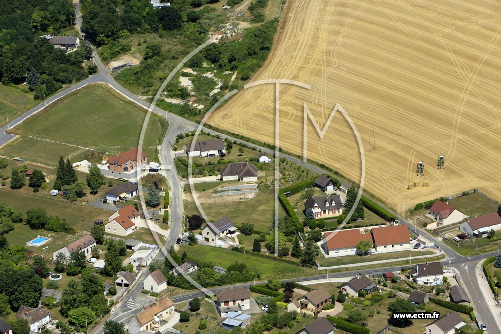 Photo arienne de Fontaine-la-Gaillarde