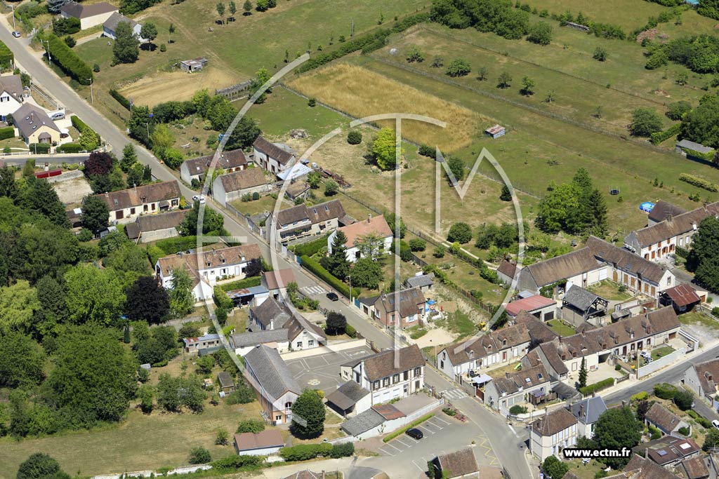 Photo arienne de Fontaine-la-Gaillarde