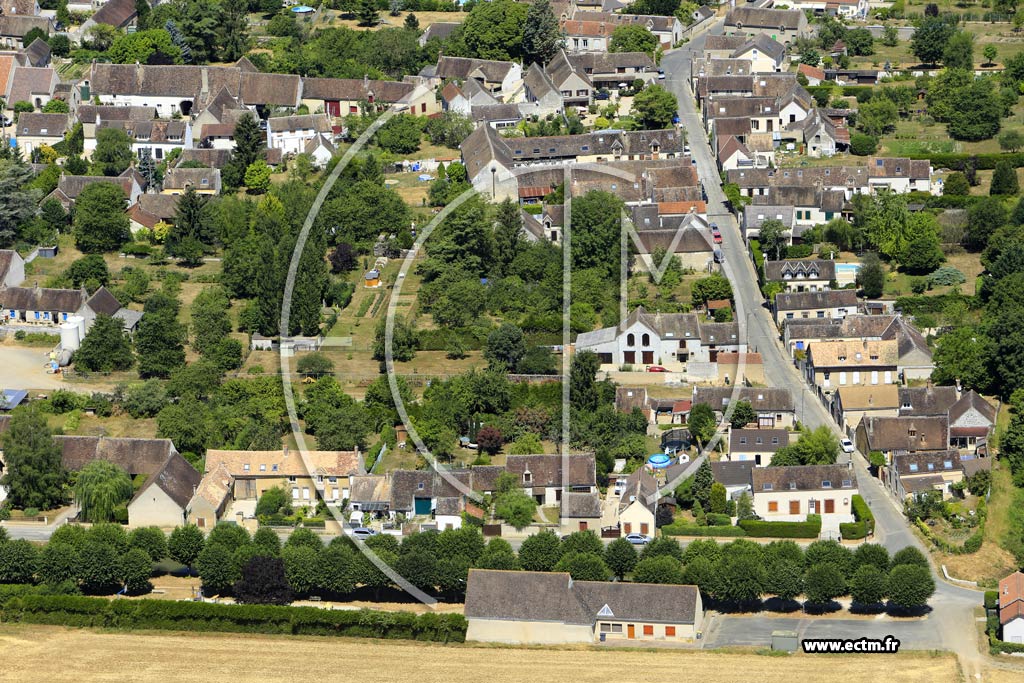 Photo arienne de Gisy-les-Nobles