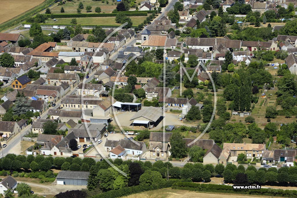 Photo arienne de Gisy-les-Nobles