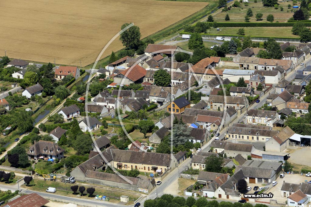 Photo arienne de Gisy-les-Nobles