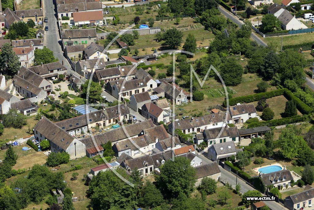 Photo arienne de Gisy-les-Nobles