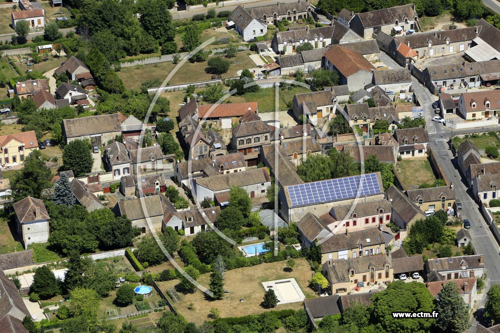 Photo arienne de Gisy-les-Nobles