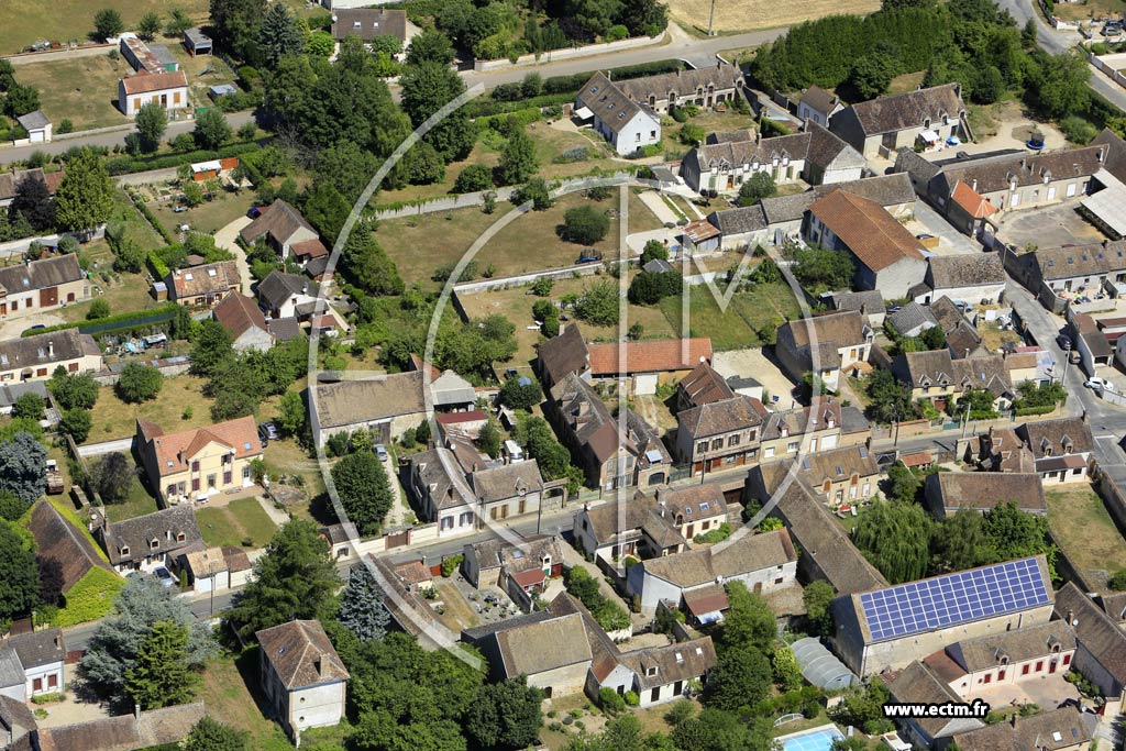 Photo arienne de Gisy-les-Nobles