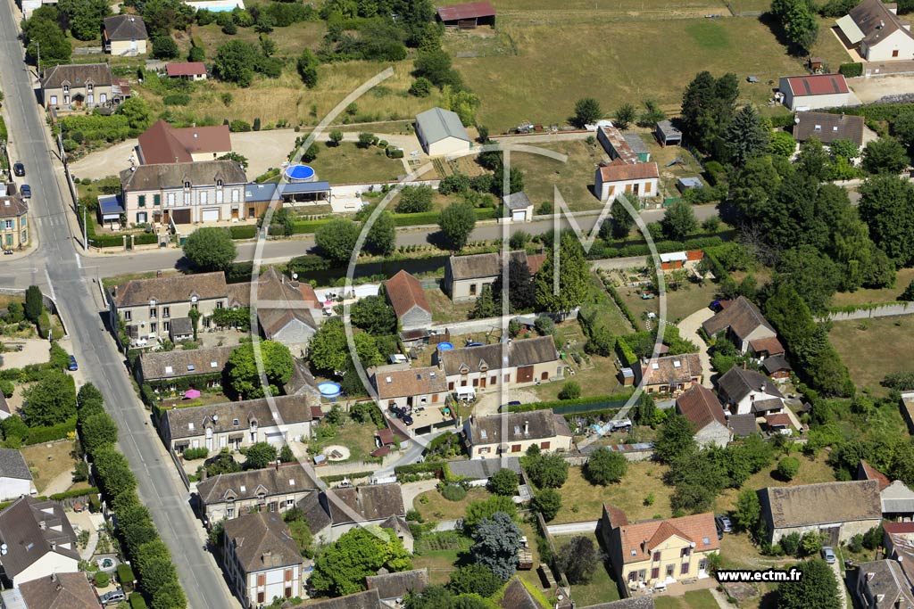 Photo arienne de Gisy-les-Nobles