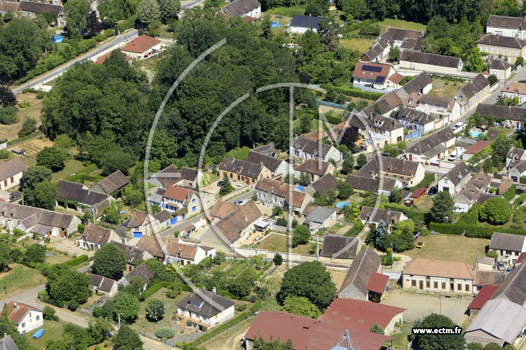 Photo arienne de La Chapelle-sur-Oreuse