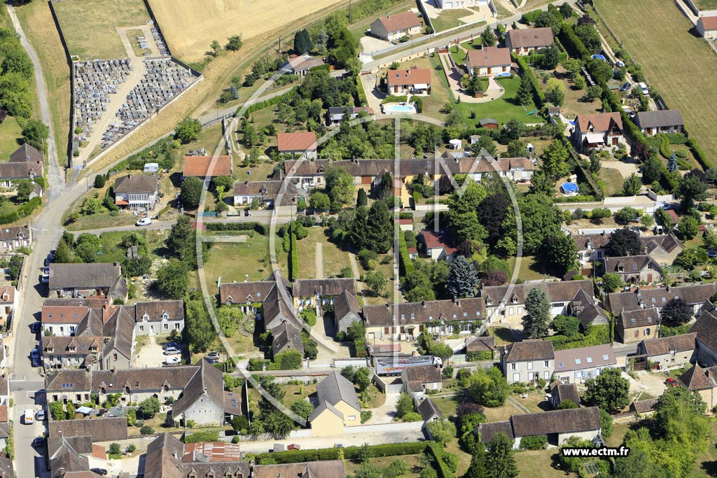Photo arienne de La Chapelle-sur-Oreuse