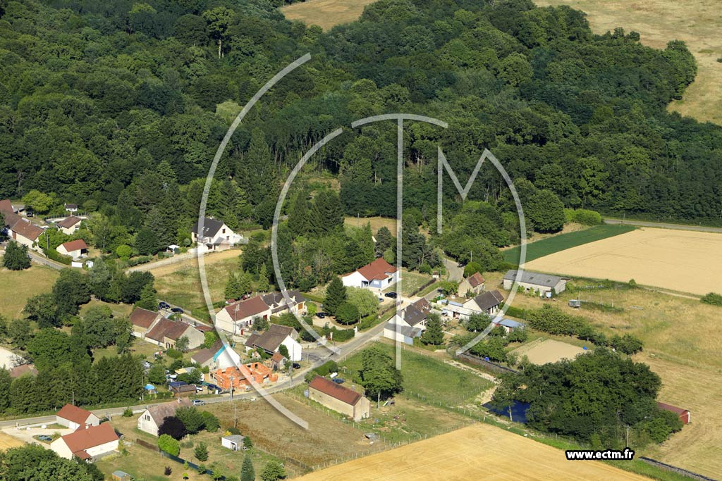 Photo arienne de Les Bordes (Maurepas)