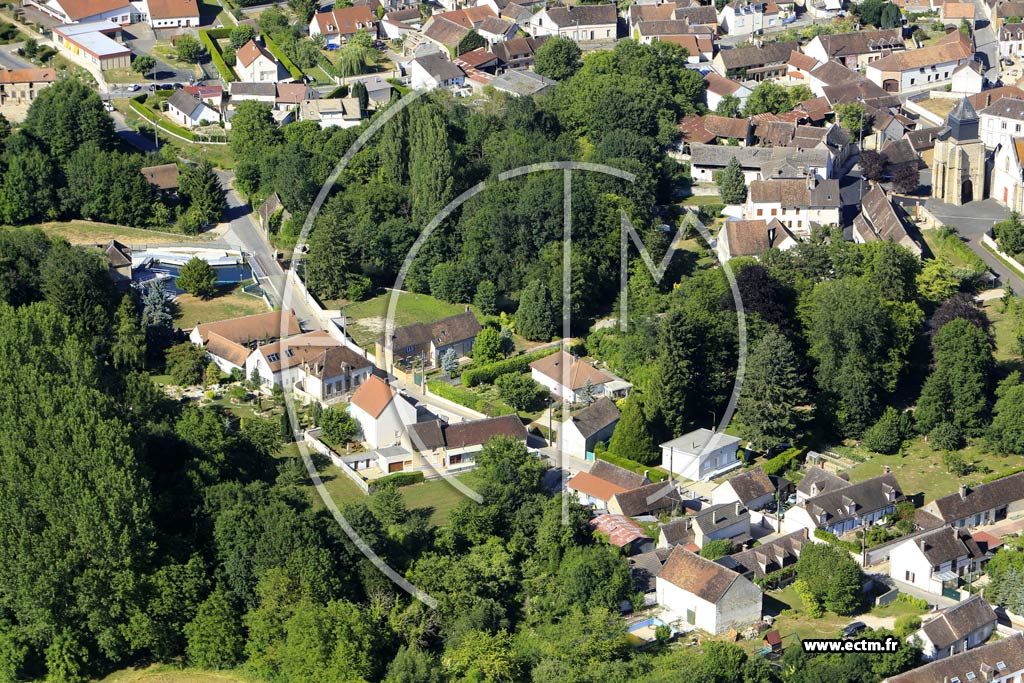Photo arienne de Malay-le-Grand