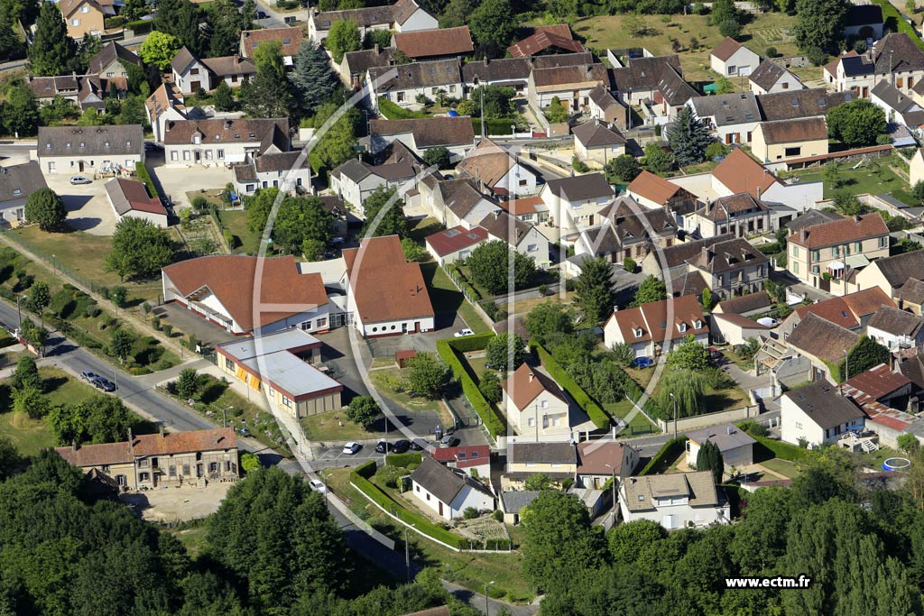 Photo arienne de Malay-le-Grand
