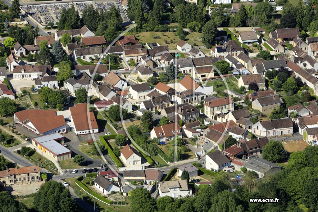 Photo arienne de Malay-le-Grand