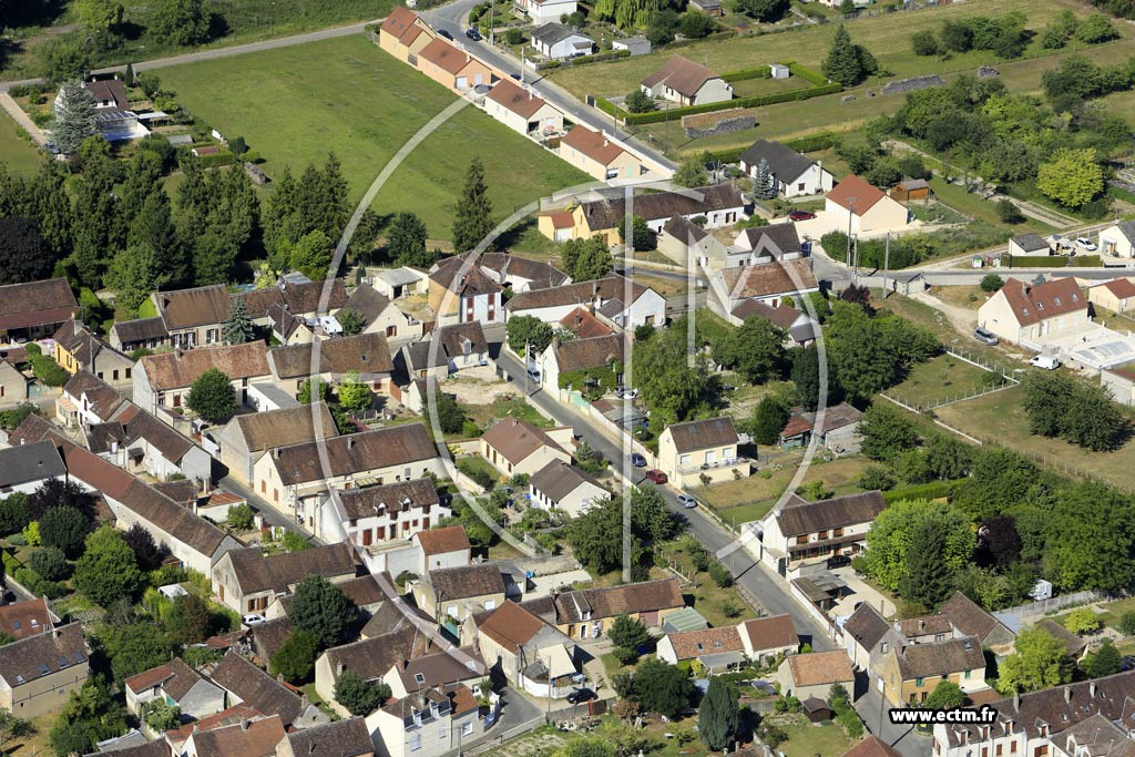 Photo arienne de Malay-le-Grand