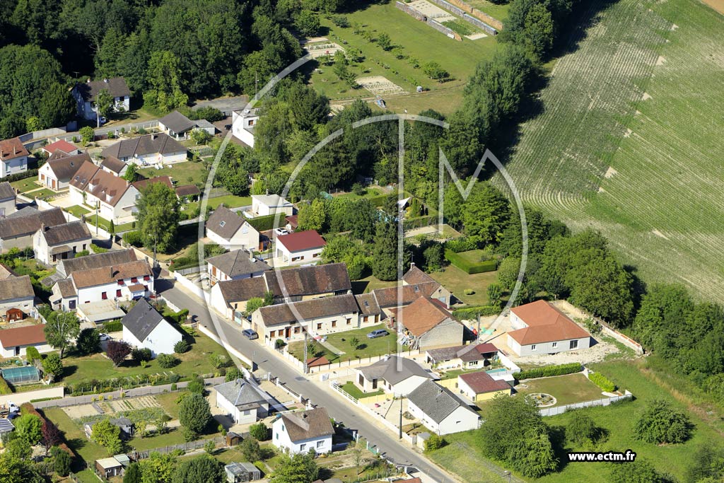 Photo arienne de Malay-le-Grand