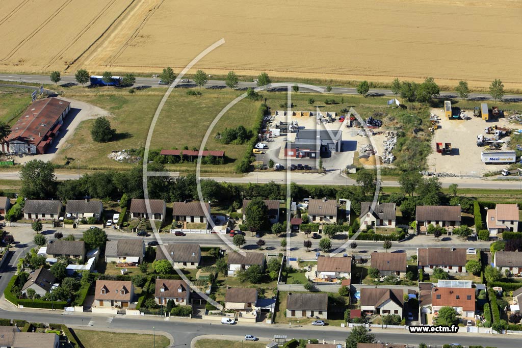 Photo arienne de Malay-le-Grand (les Mouillres)