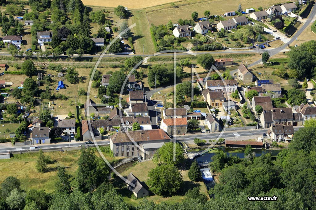 Photo arienne de Malay-le-Petit