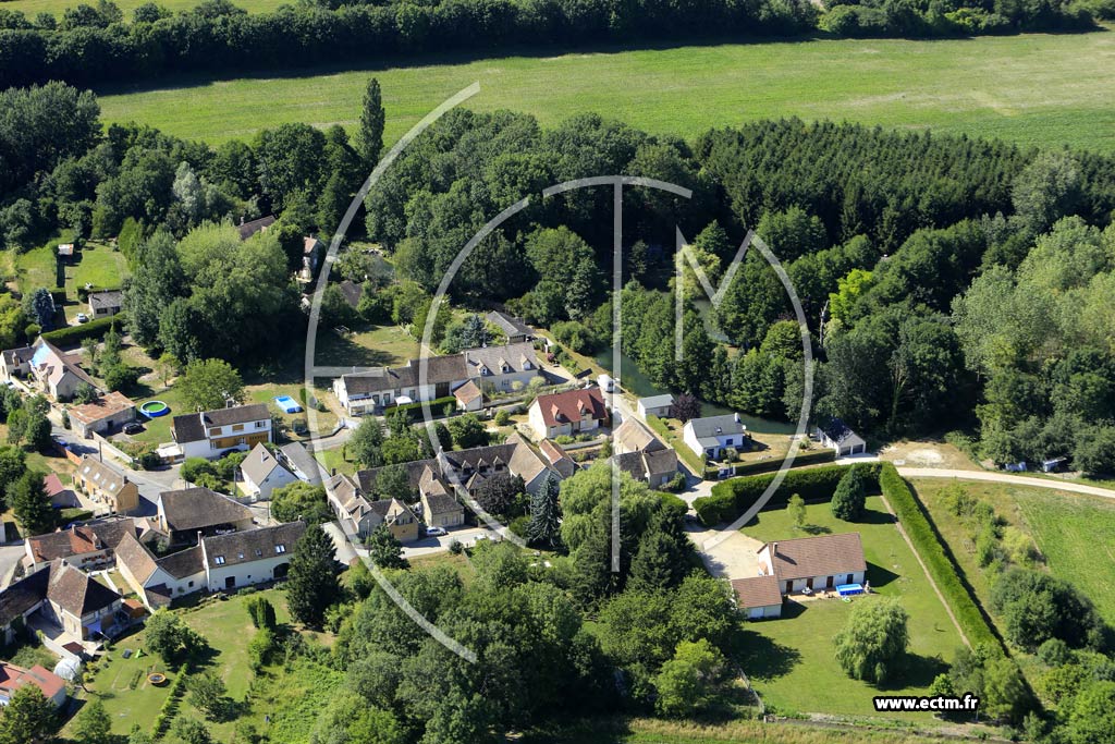 Photo arienne de Pont-sur-Vanne