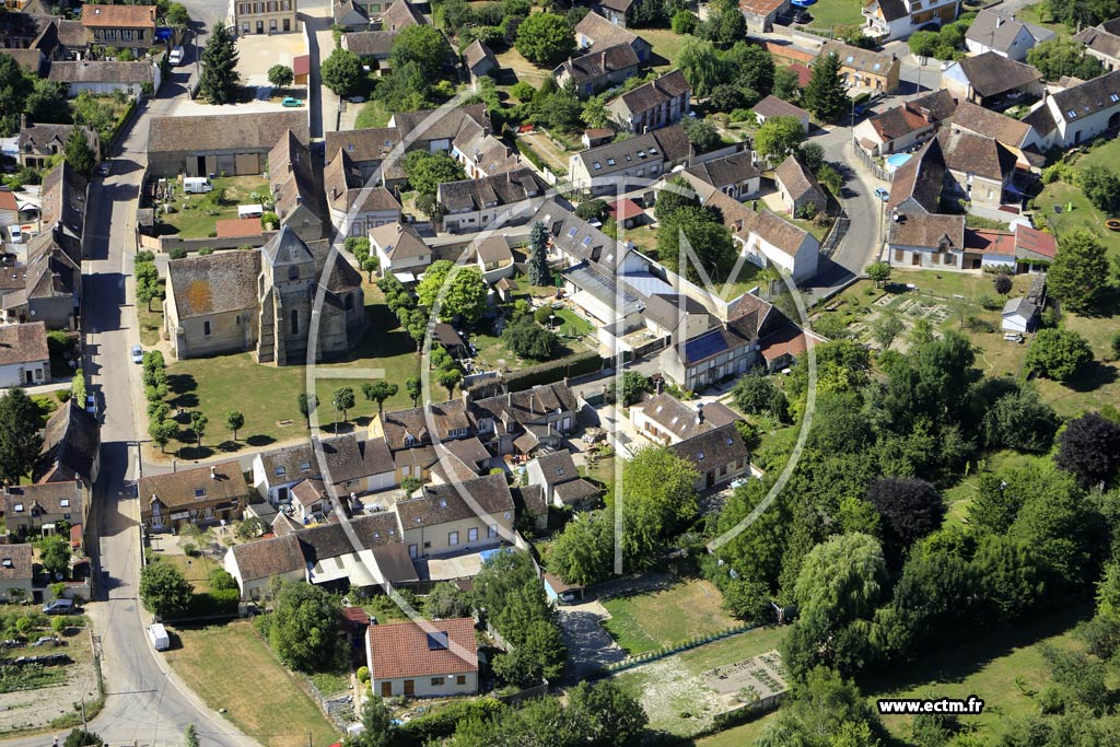 Photo arienne de Pont-sur-Vanne