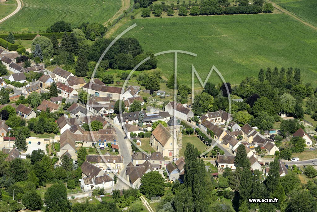 Photo arienne de Pont-sur-Vanne