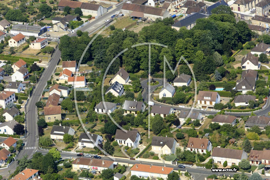 Photo arienne de Saint-Clment