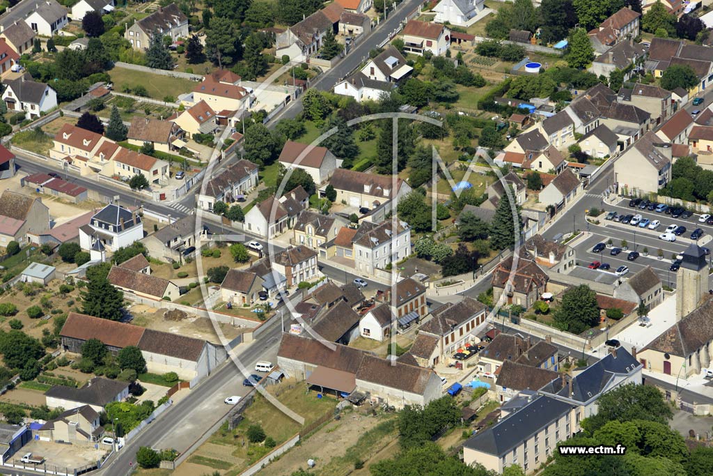 Photo arienne de Saint-Clment
