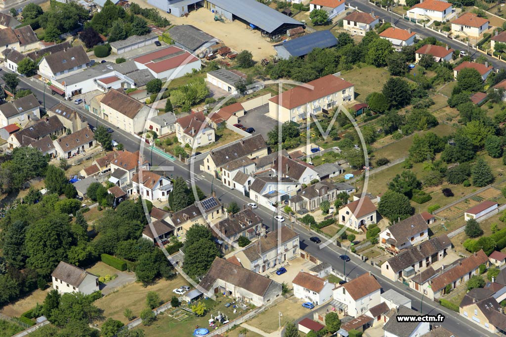Photo arienne de Saint-Clment