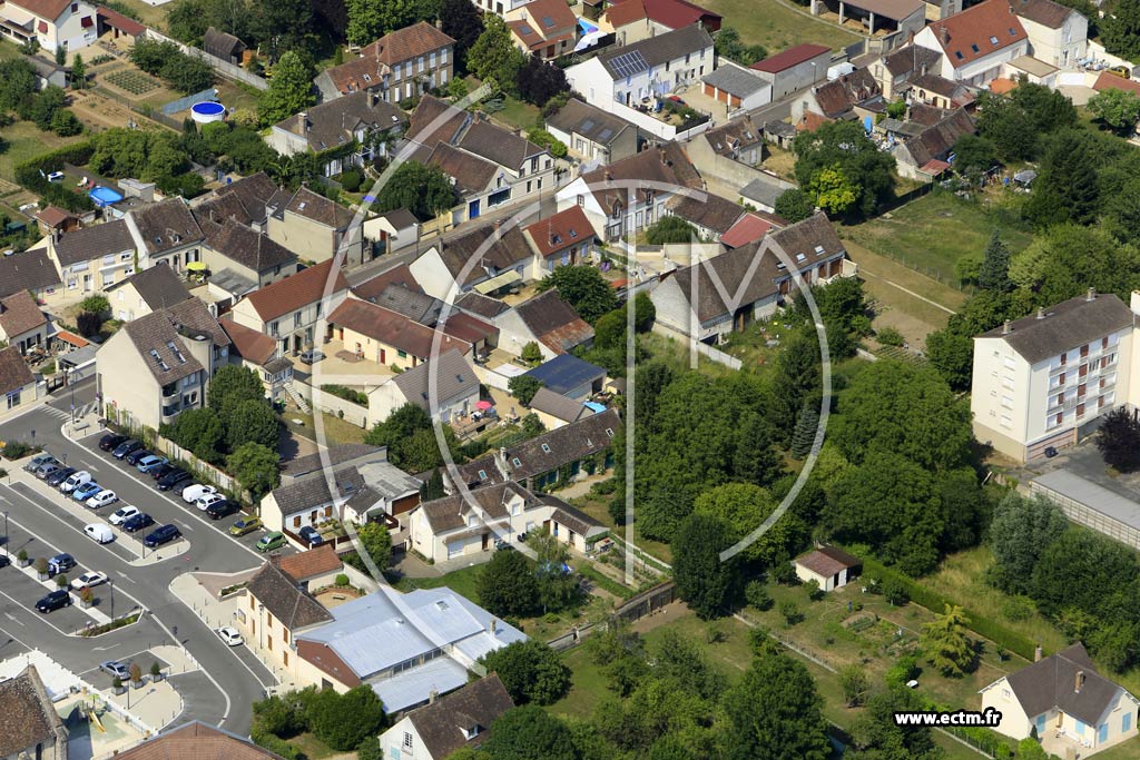 Photo arienne de Saint-Clment