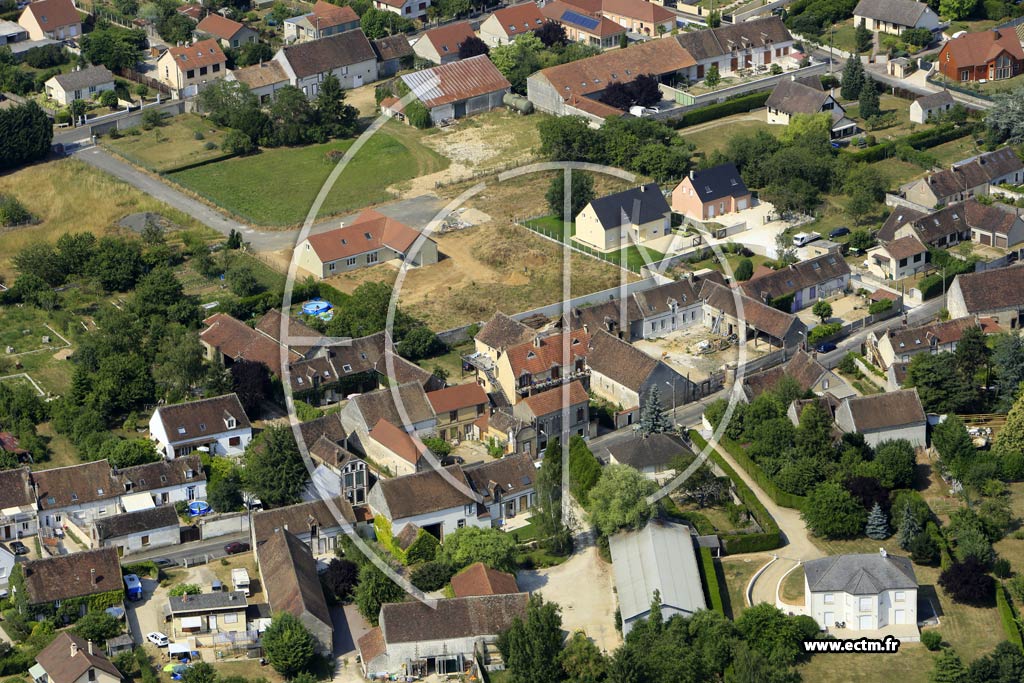 Photo arienne de Saint-Clment
