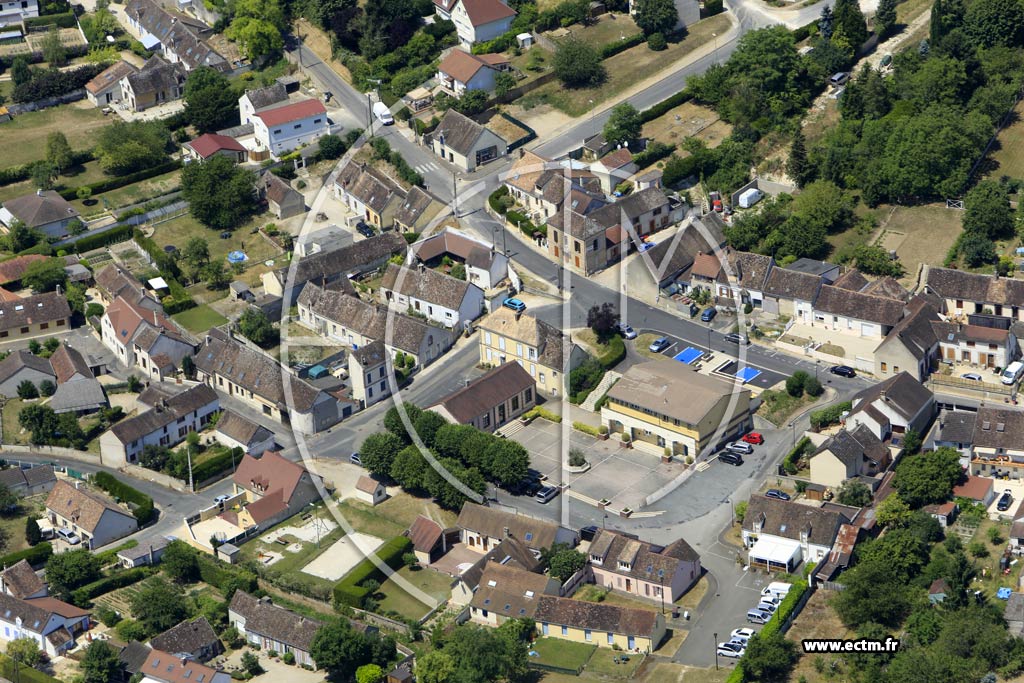 Photo arienne de Saint-Martin-du-Tertre