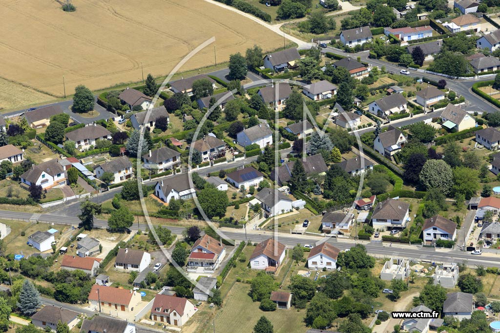 Photo arienne de Saint-Martin-du-Tertre