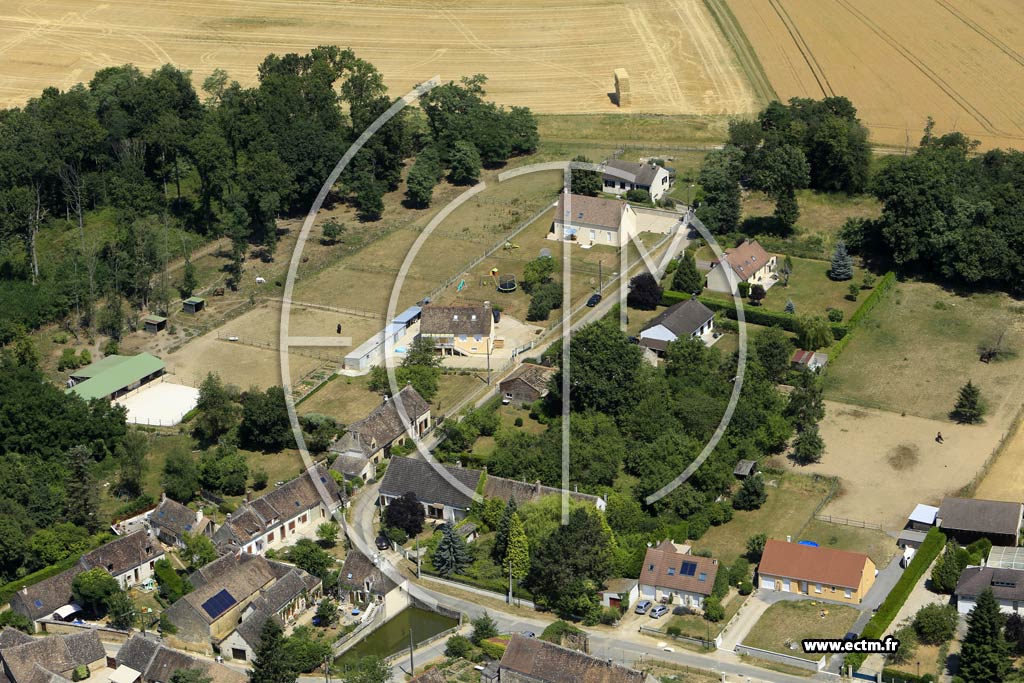 Photo arienne de Saint-Srotin