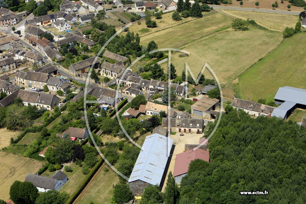 Photo arienne de Saint-Srotin