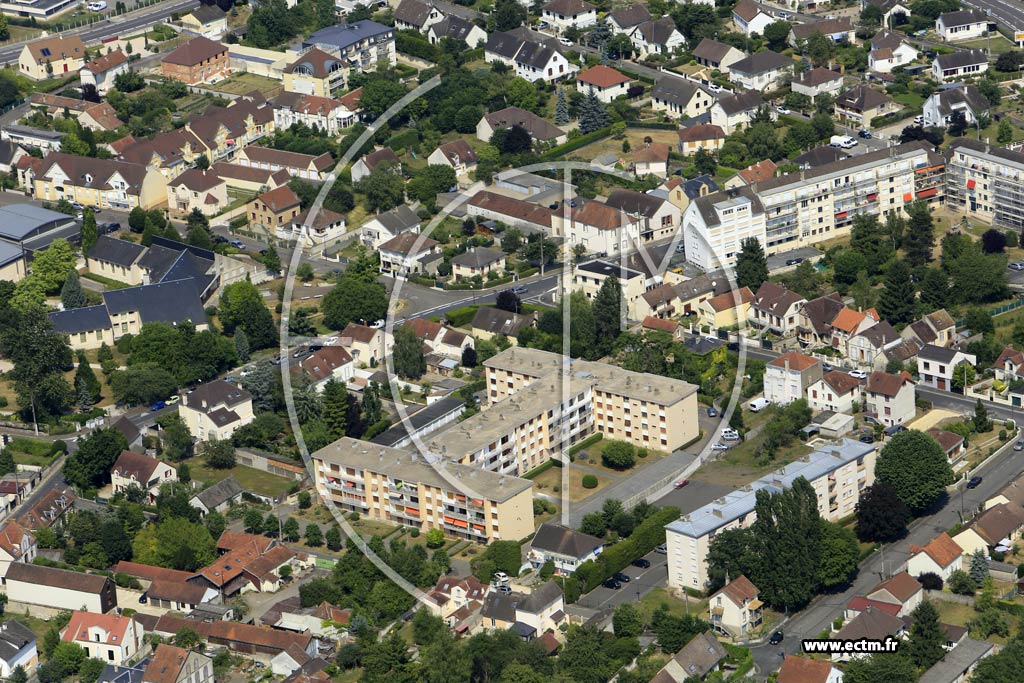 Photo arienne de Sens (Saint-Pregts)