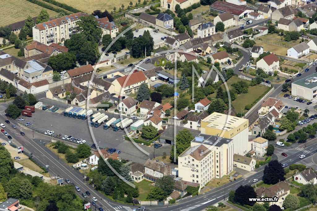 Photo arienne de Sens (Saint-Savinien)
