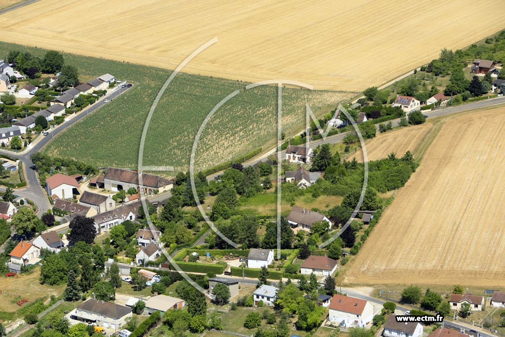 Photo arienne de Soucy (la Vanne)