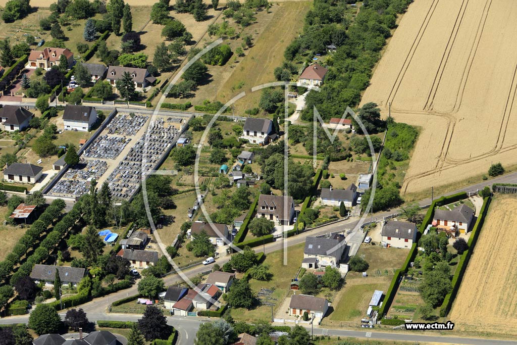 Photo arienne de Soucy (le Vallon)