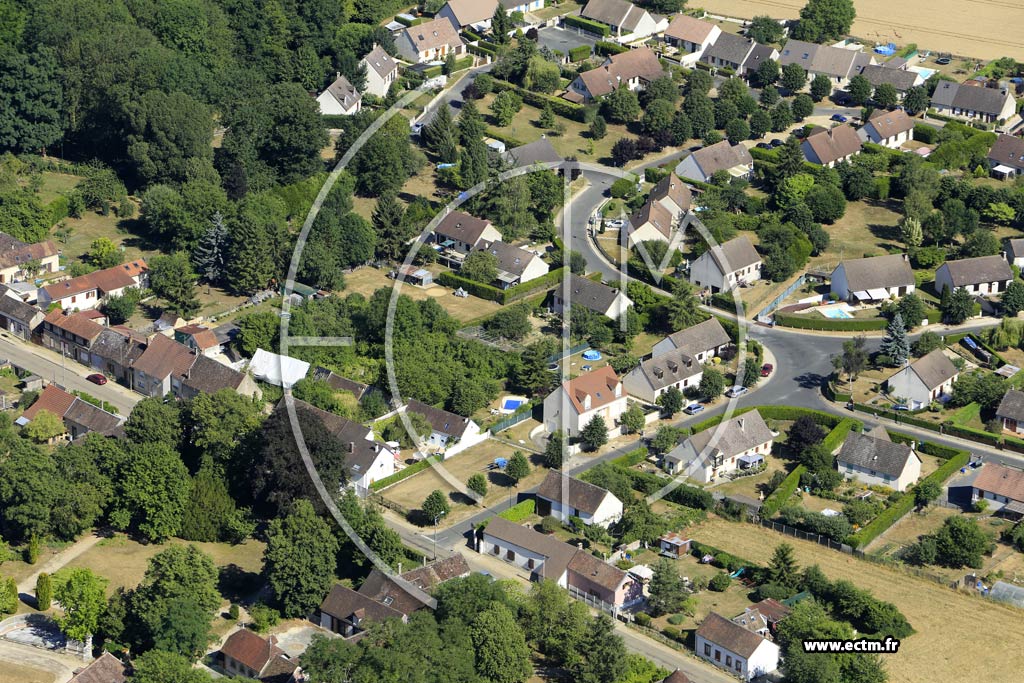 Photo arienne de Theil-sur-Vanne