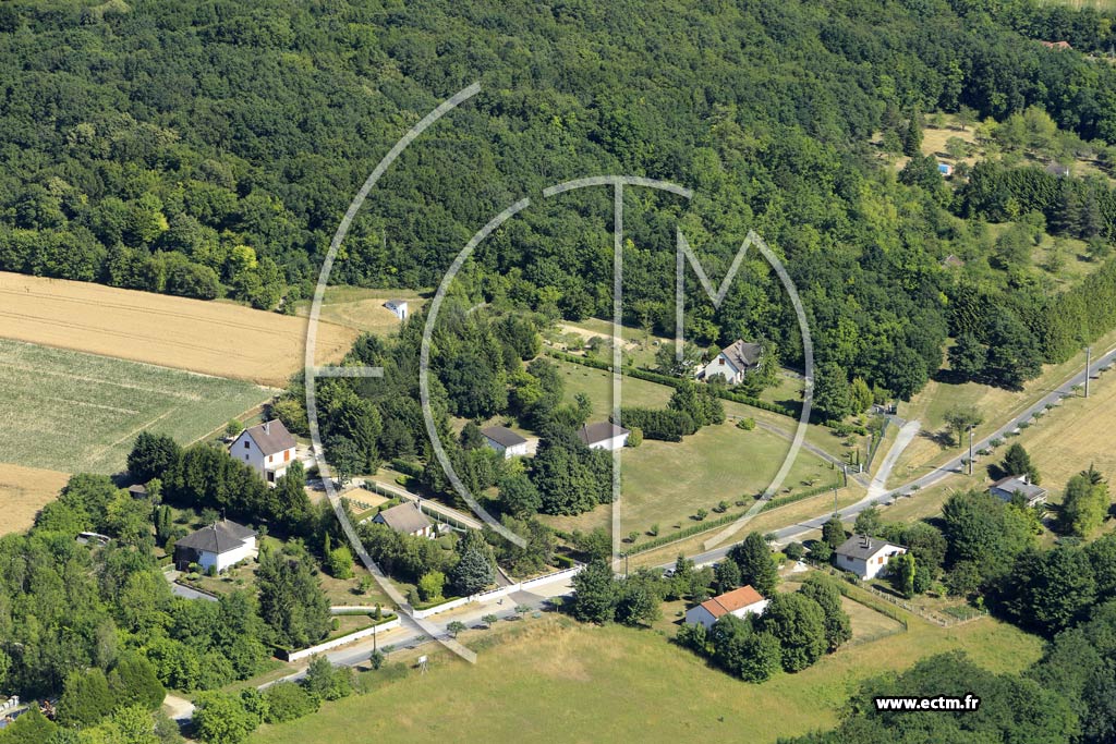 Photo arienne de Theil-sur-Vanne