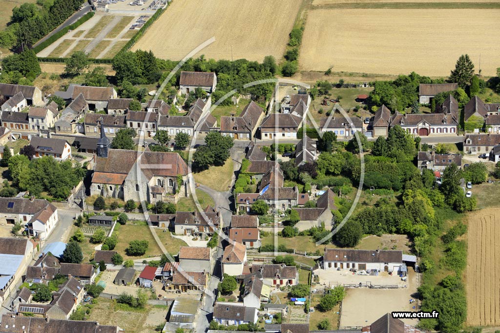 Photo arienne de Thorigny-sur-Oreuse (Saint-Martin-sur-Oreuse)