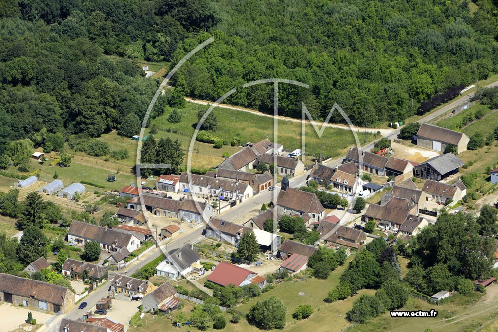 Photo arienne de Thorigny-sur-Oreuse (Vallires)