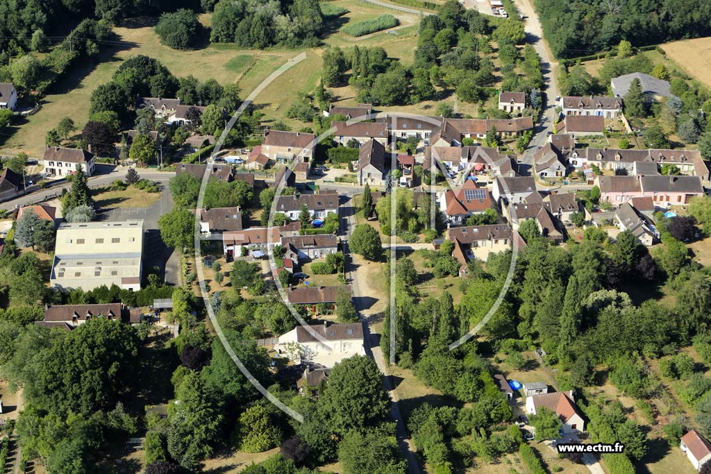 Photo arienne de Vron (la Grange au Doyen)