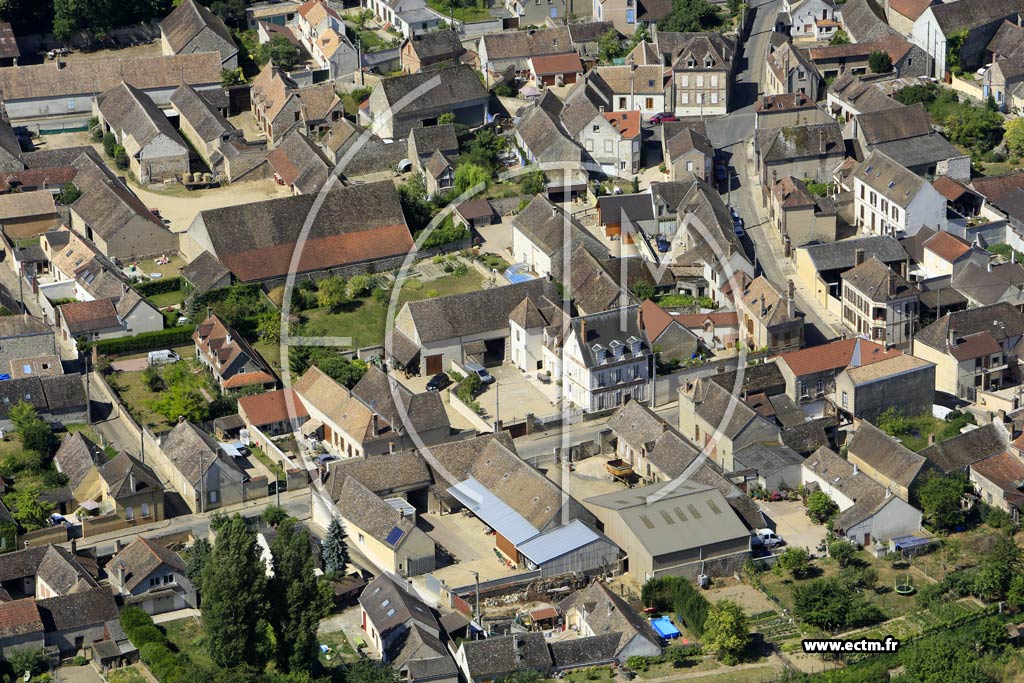 Photo arienne de Villemanoche
