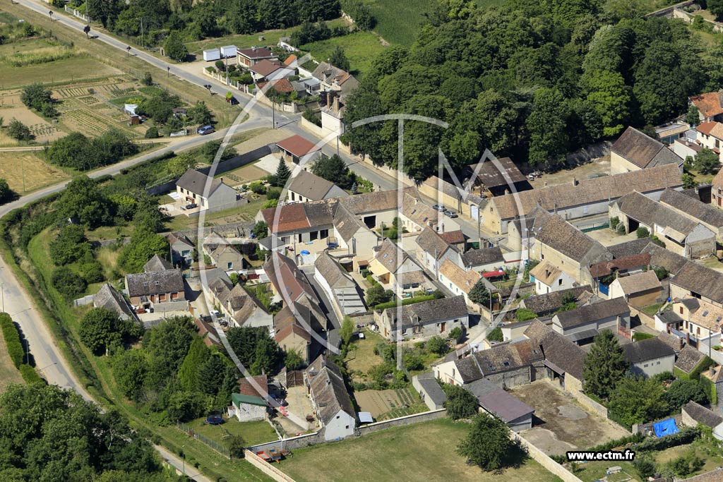 Photo arienne de Villemanoche