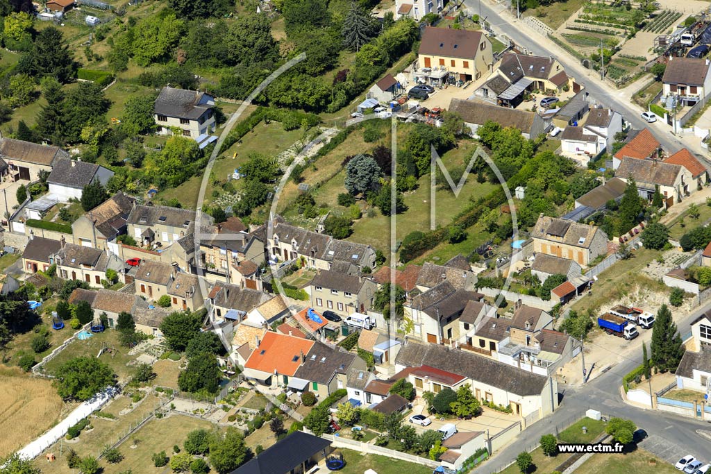 Photo arienne de Villemanoche