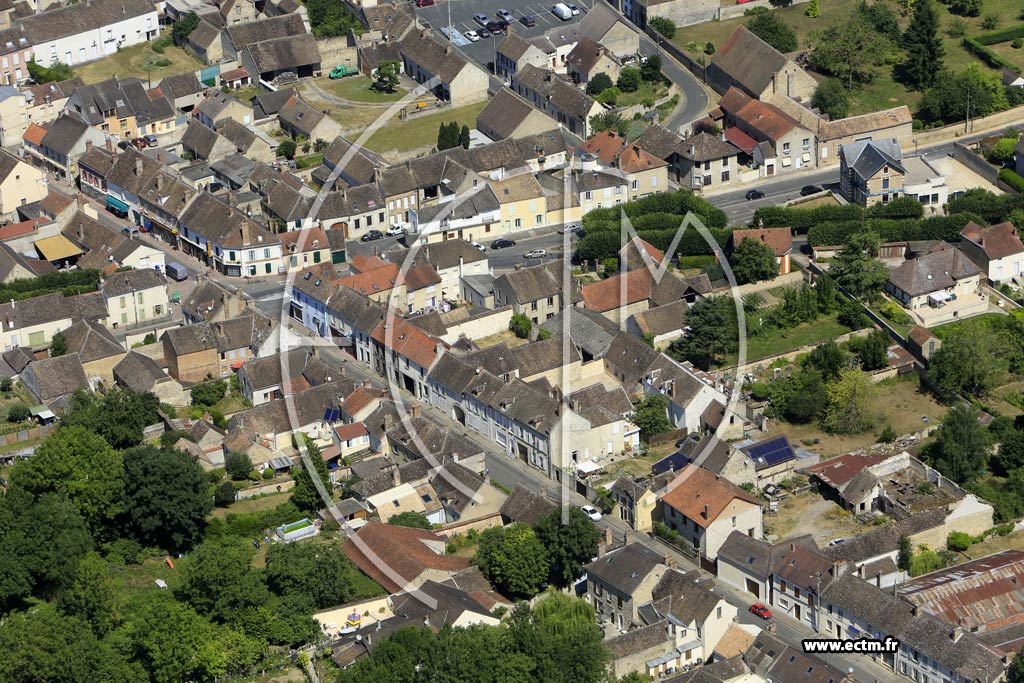 Photo arienne de Villeneuve-la-Guyard