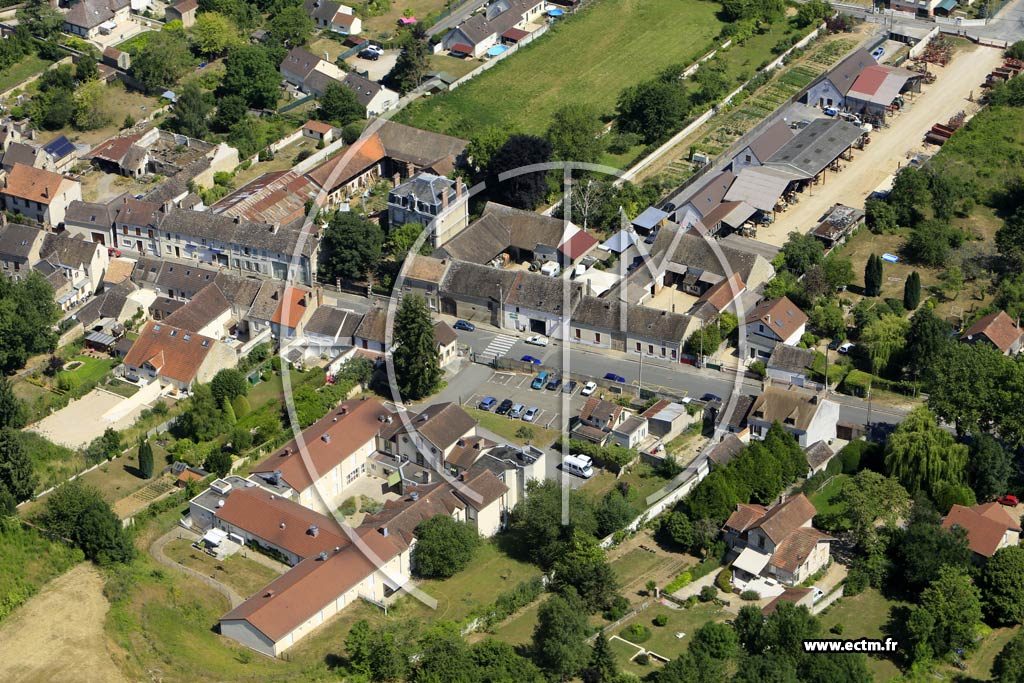 Photo arienne de Villeneuve-la-Guyard