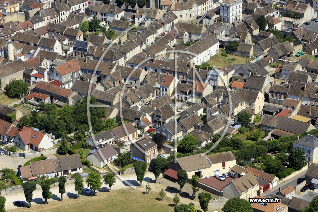 Photo arienne de Villeneuve-la-Guyard