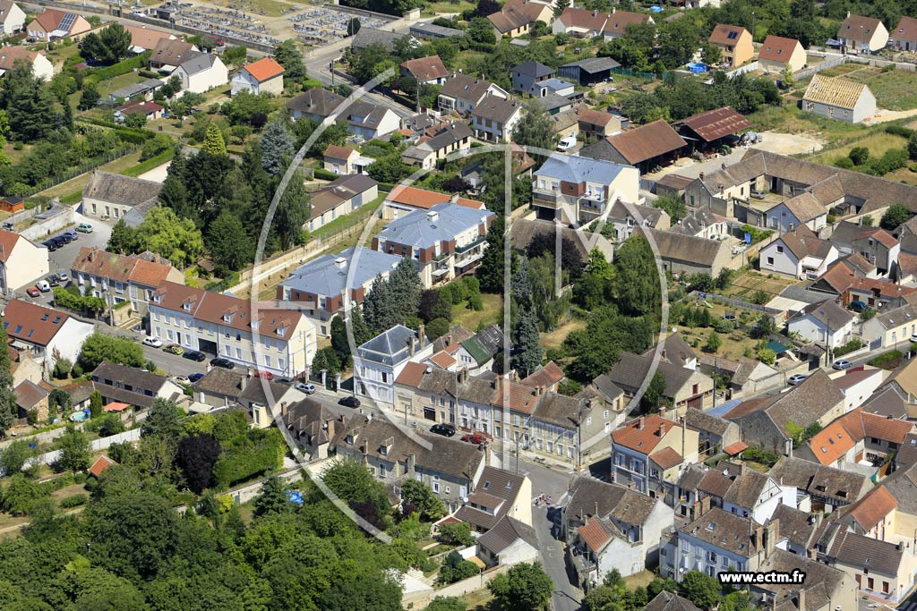 Photo arienne de Villeneuve-la-Guyard