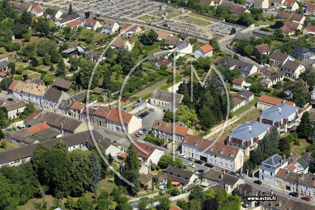 Photo arienne de Villeneuve-la-Guyard
