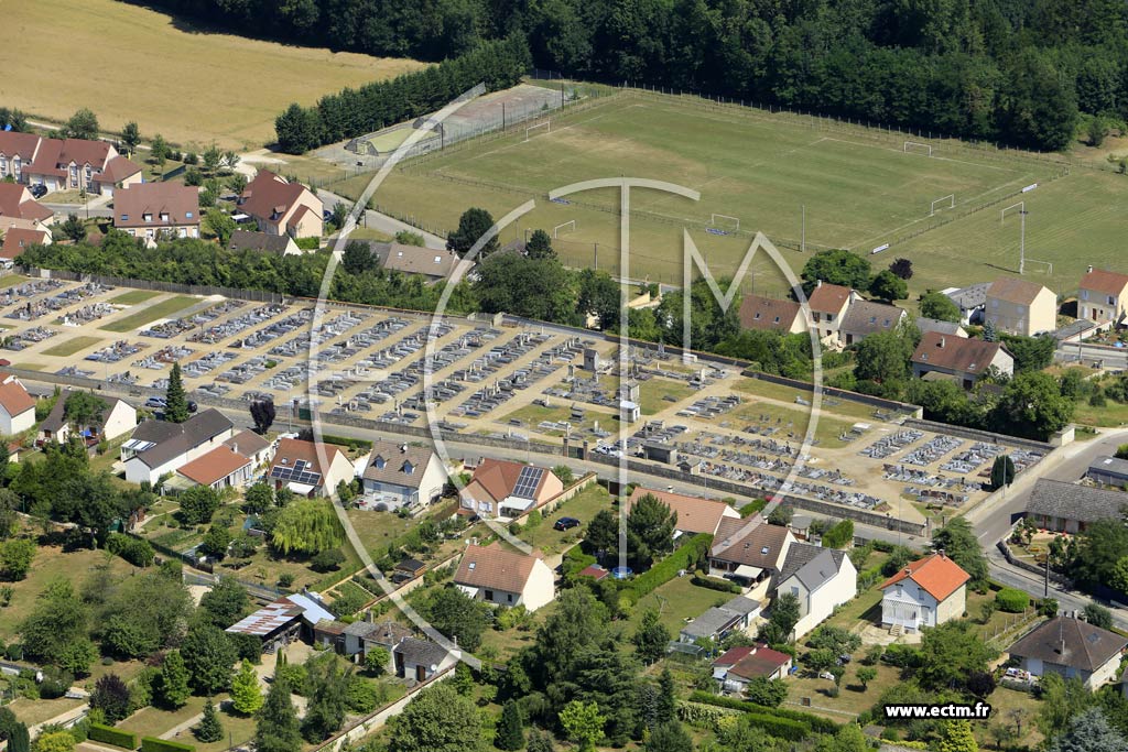 Photo arienne de Villeneuve-la-Guyard