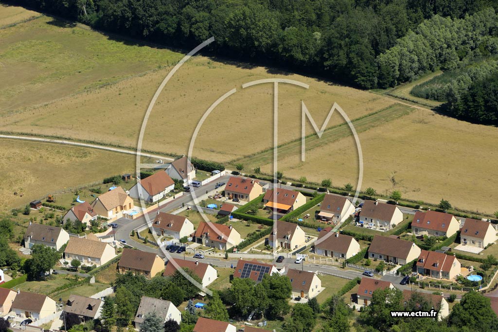 Photo arienne de Villeneuve-la-Guyard
